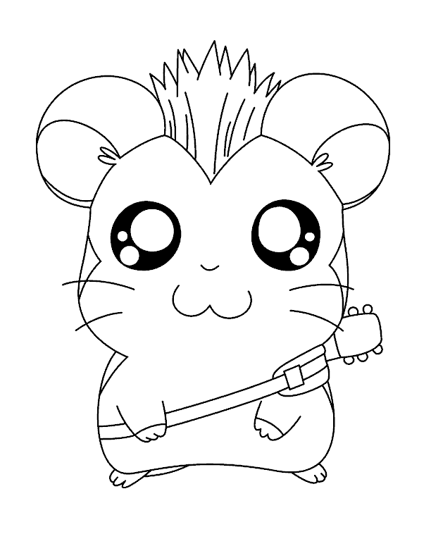 Hamtaro ausmalbilder