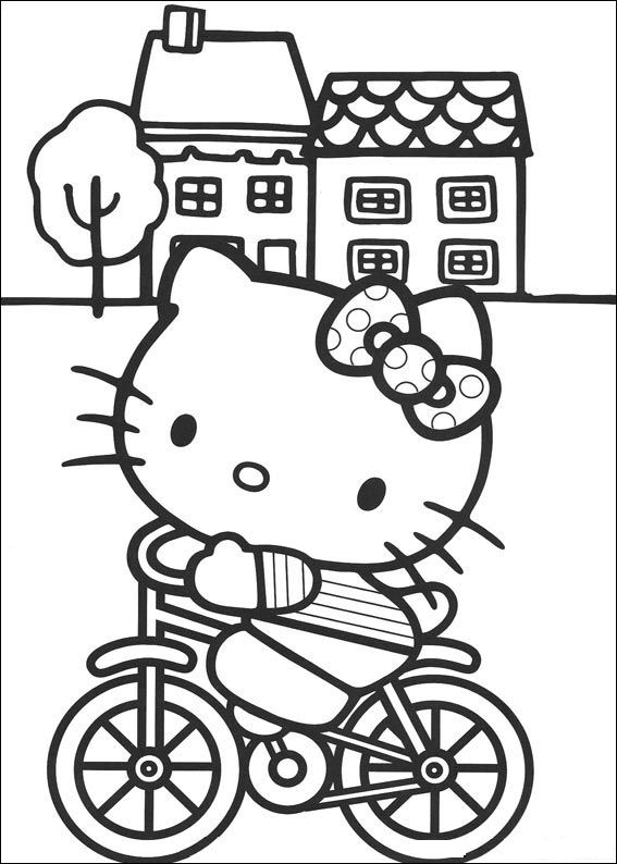 Hello kitty ausmalbilder