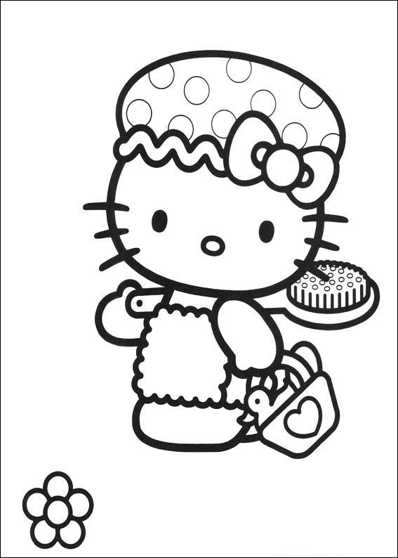 Hello kitty ausmalbilder