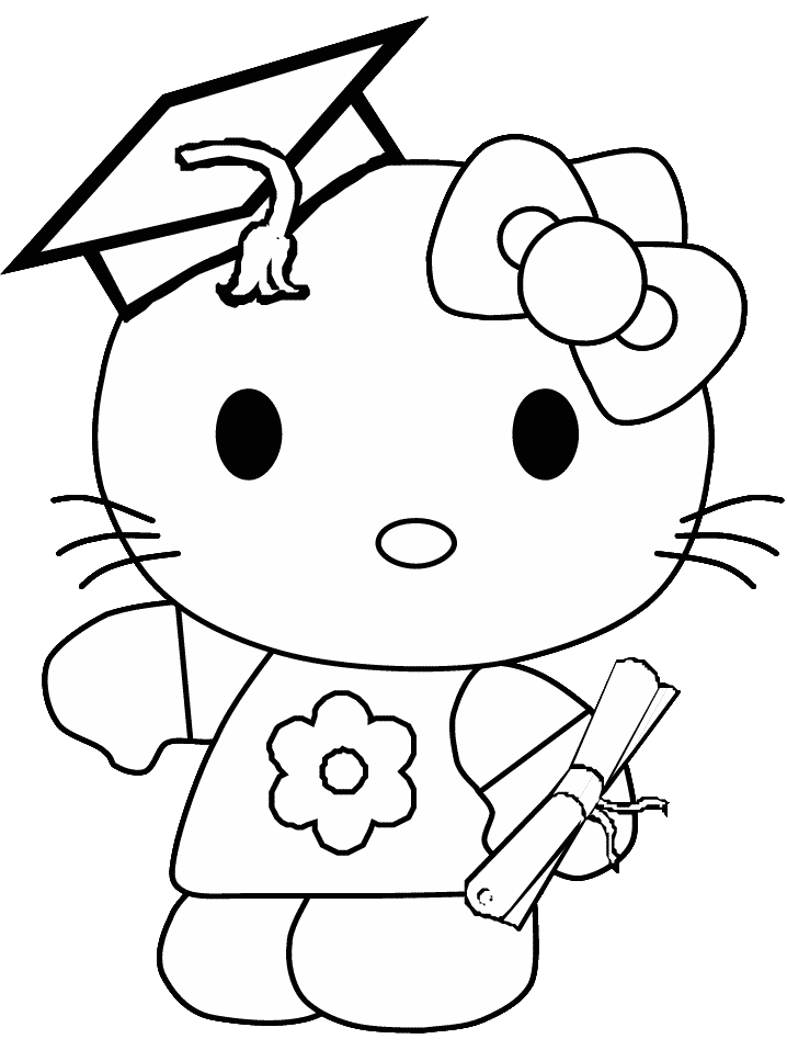 Hello kitty ausmalbilder