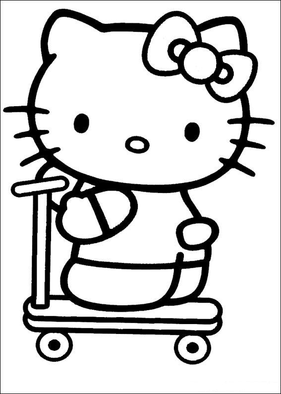 Hello kitty ausmalbilder