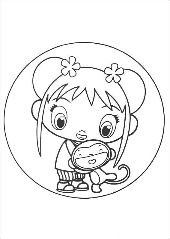 Ni hao kai lan ausmalbilder