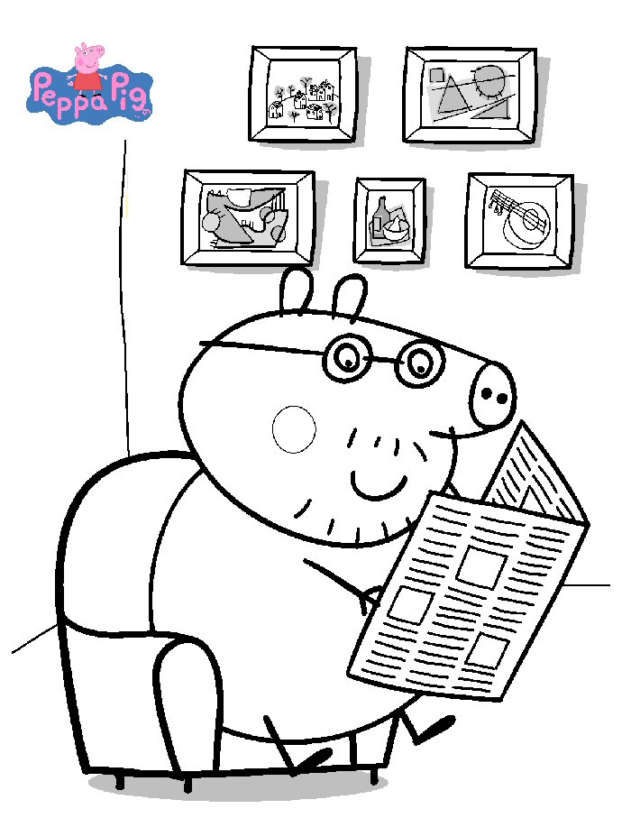 Peppa wutz ausmalbilder