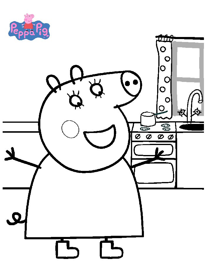 Peppa wutz ausmalbilder