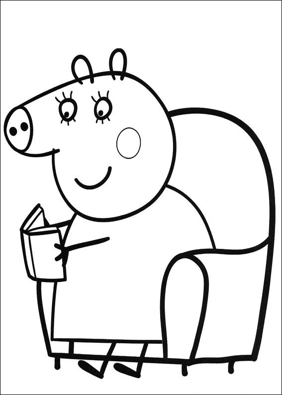 Peppa wutz ausmalbilder