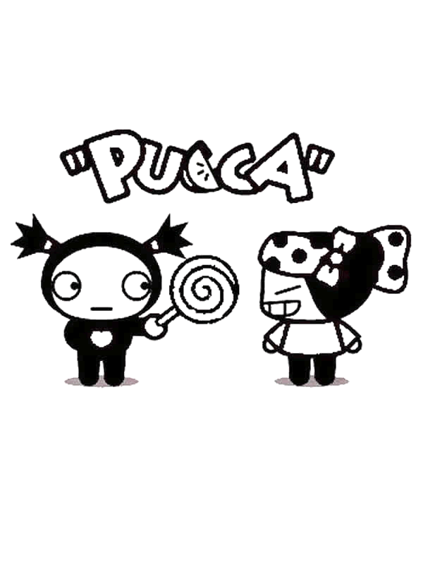 Pucca ausmalbilder