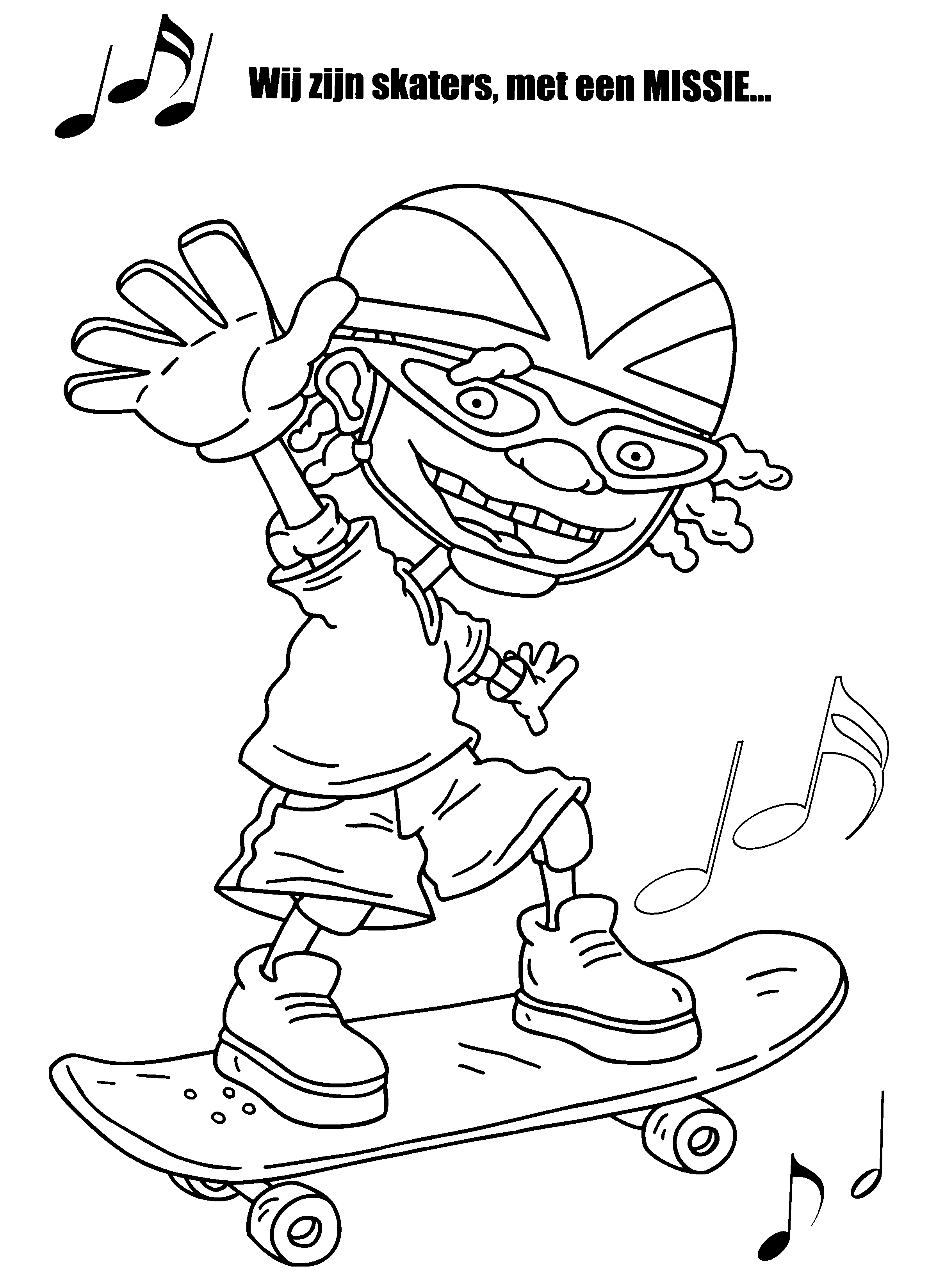 Rocket power ausmalbilder