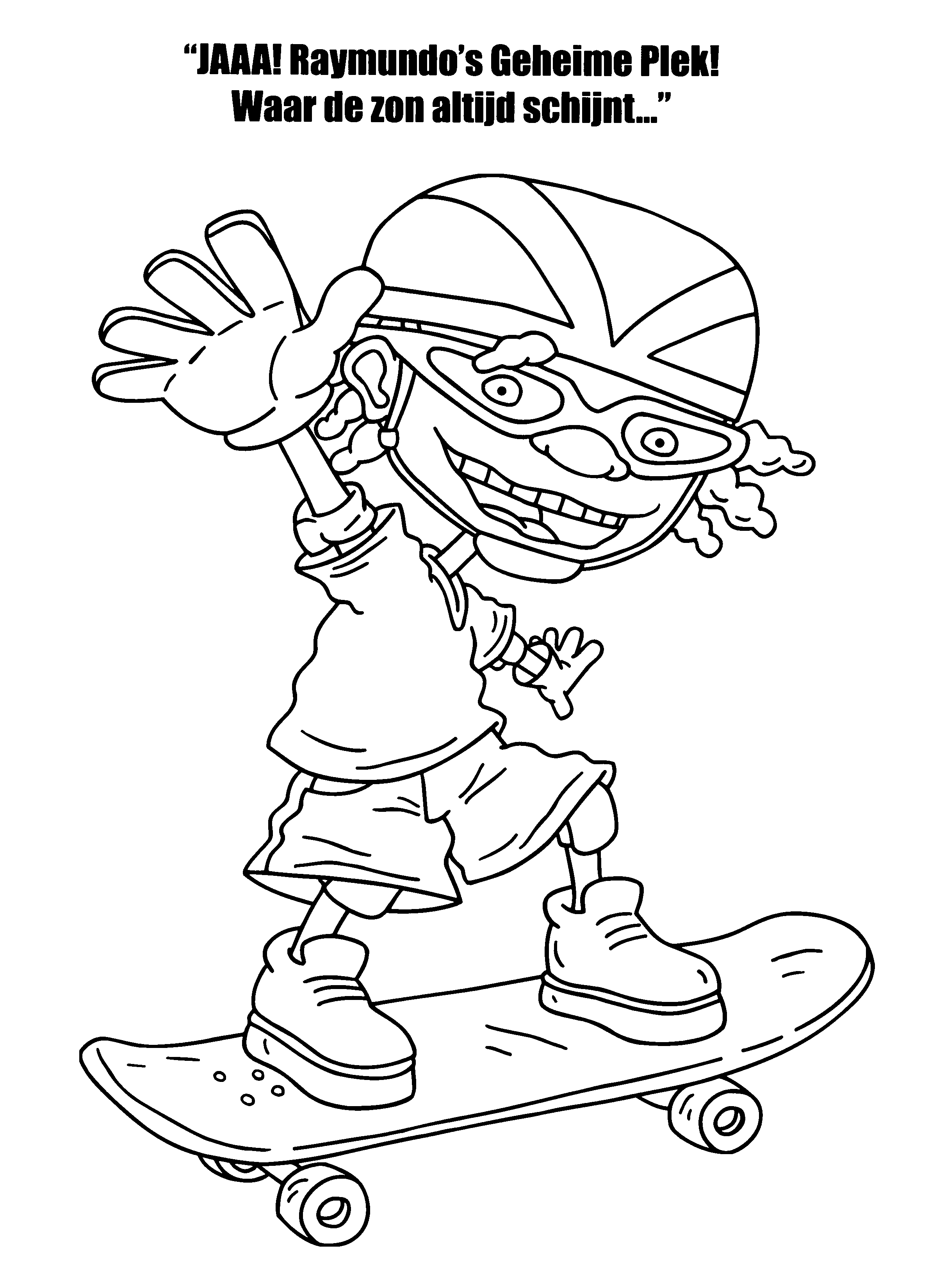 Rocket power ausmalbilder