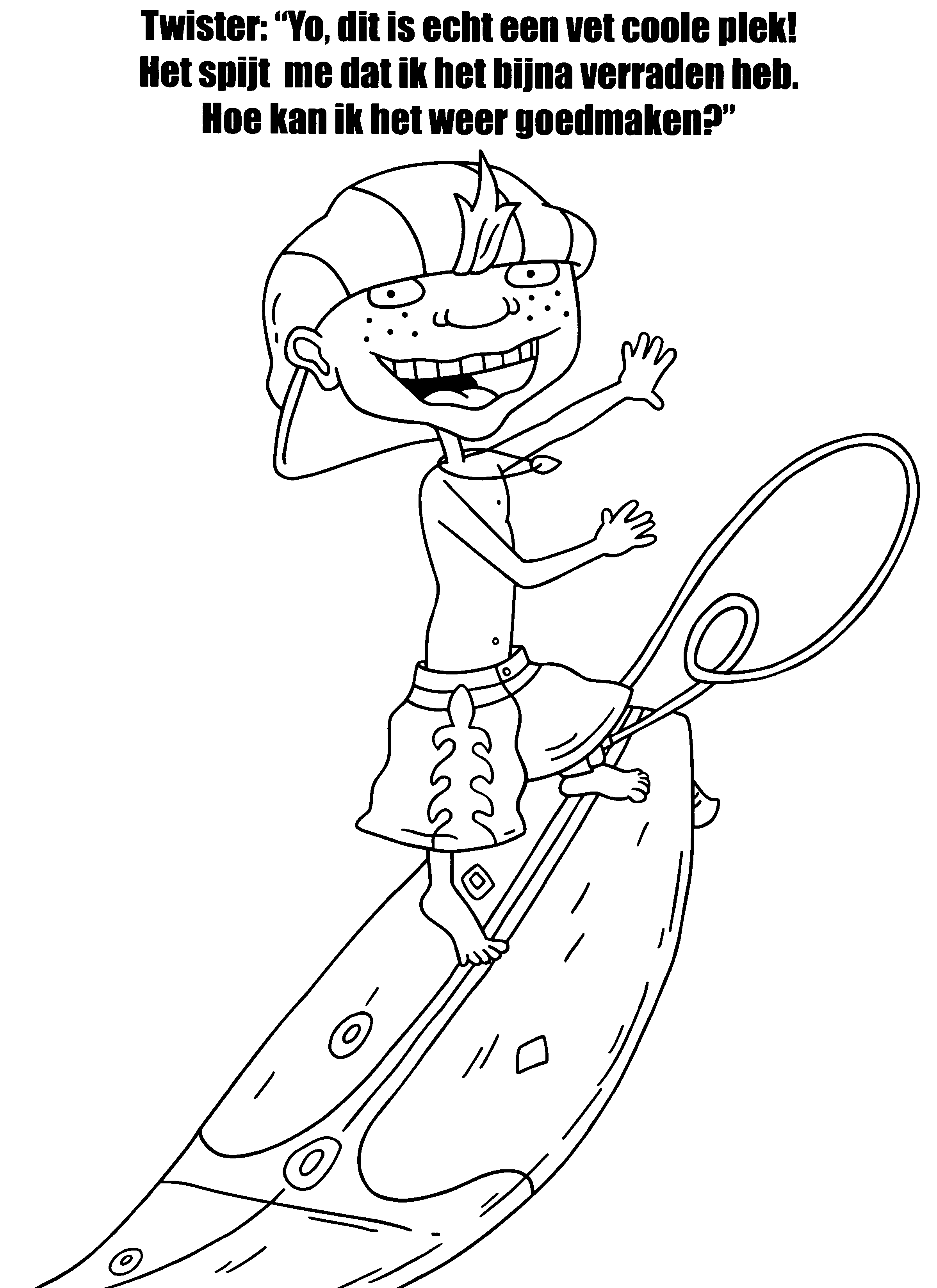 Rocket power ausmalbilder