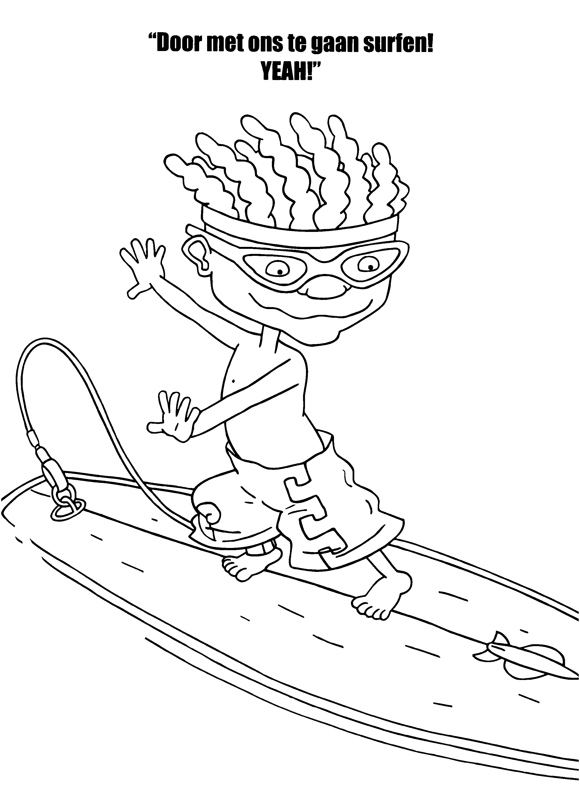Rocket power ausmalbilder