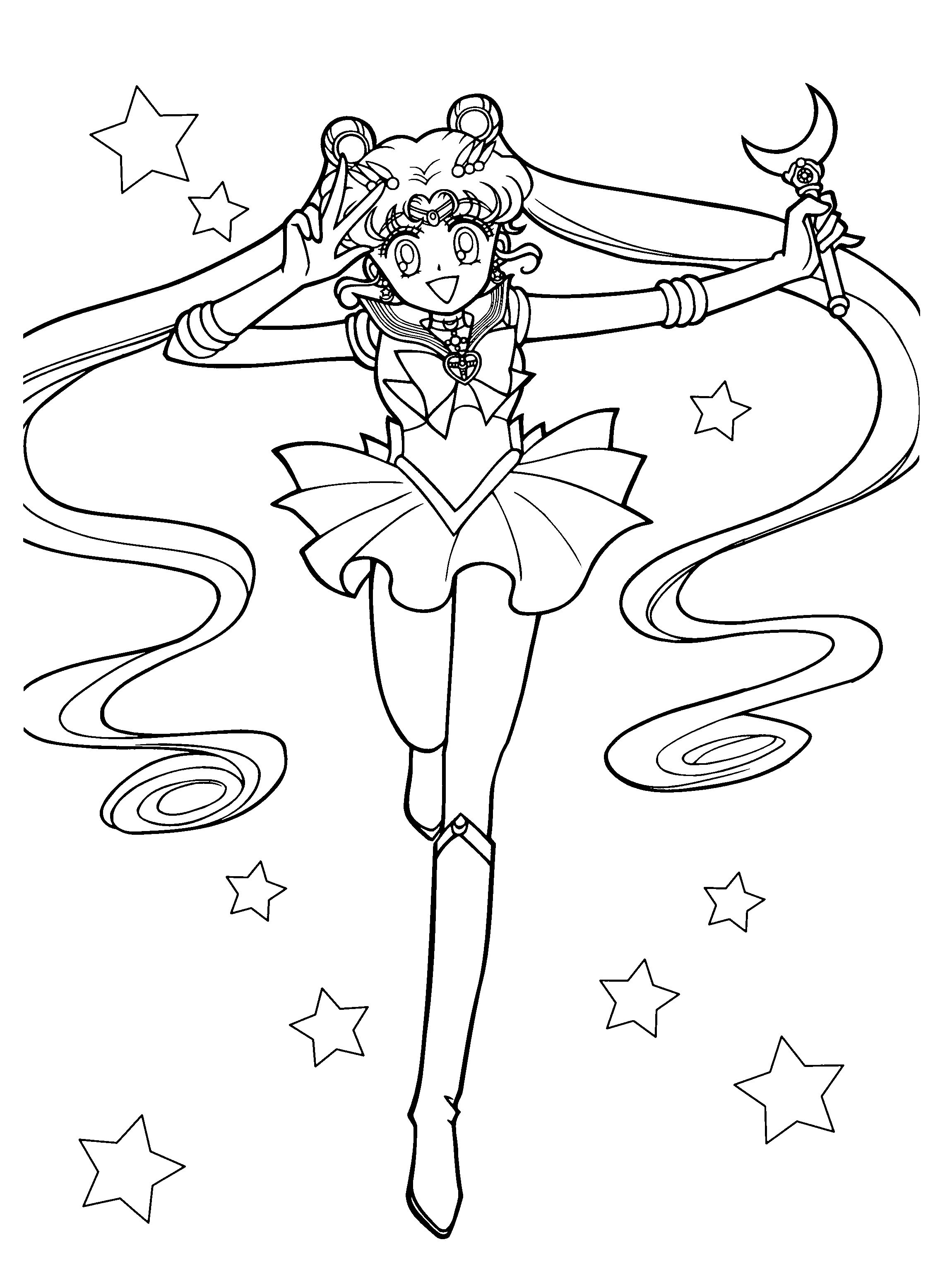 Sailormoon ausmalbilder