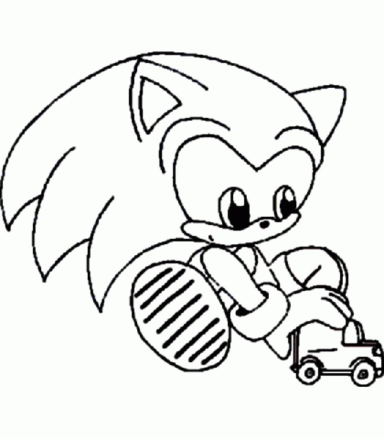 Sonic ausmalbilder