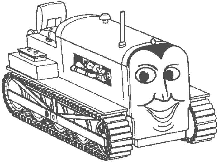 Thomas die kleine lokomotive ausmalbilder