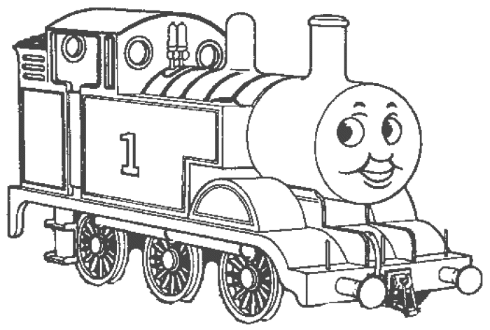 Thomas die kleine lokomotive ausmalbilder