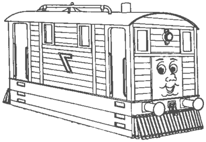 Thomas die kleine lokomotive ausmalbilder