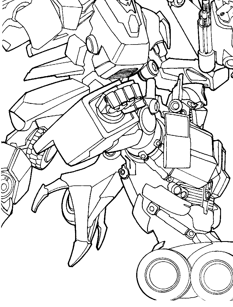 Transformers ausmalbilder