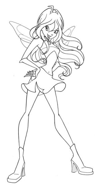 Winx ausmalbilder