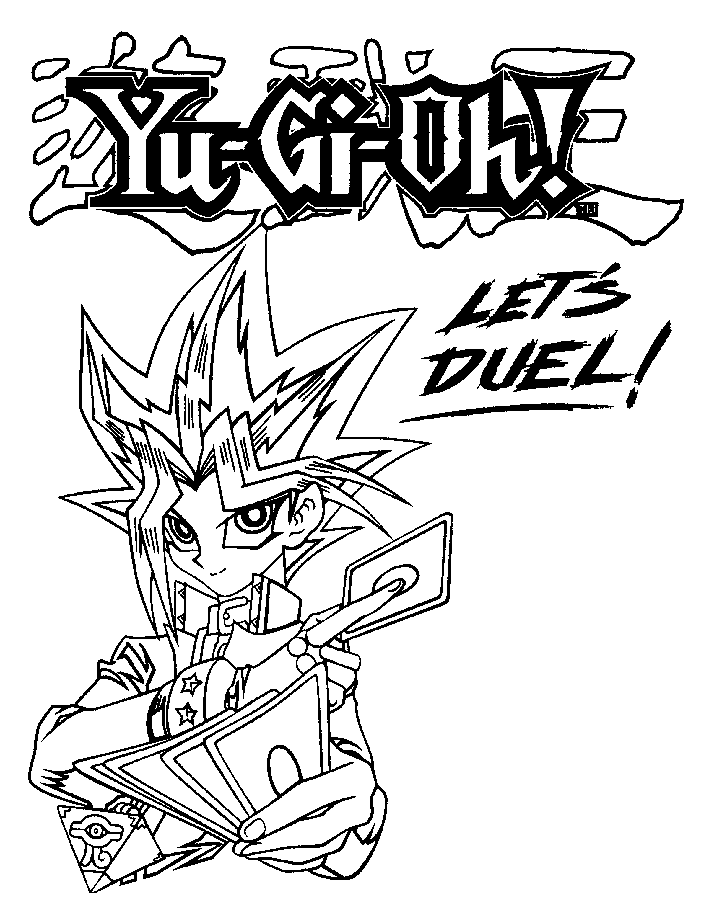 Yu gi oh ausmalbilder