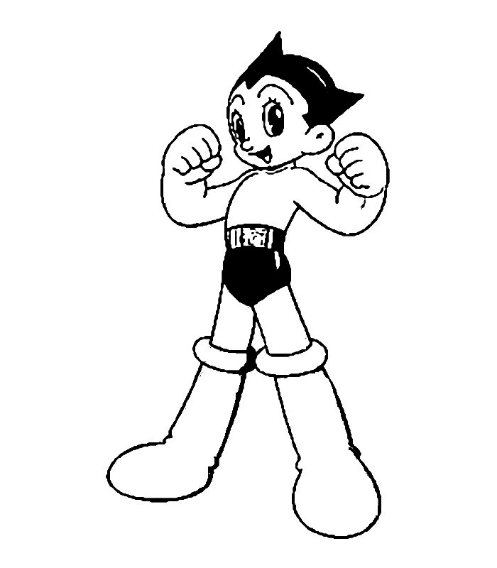 Astro boy ausmalbilder