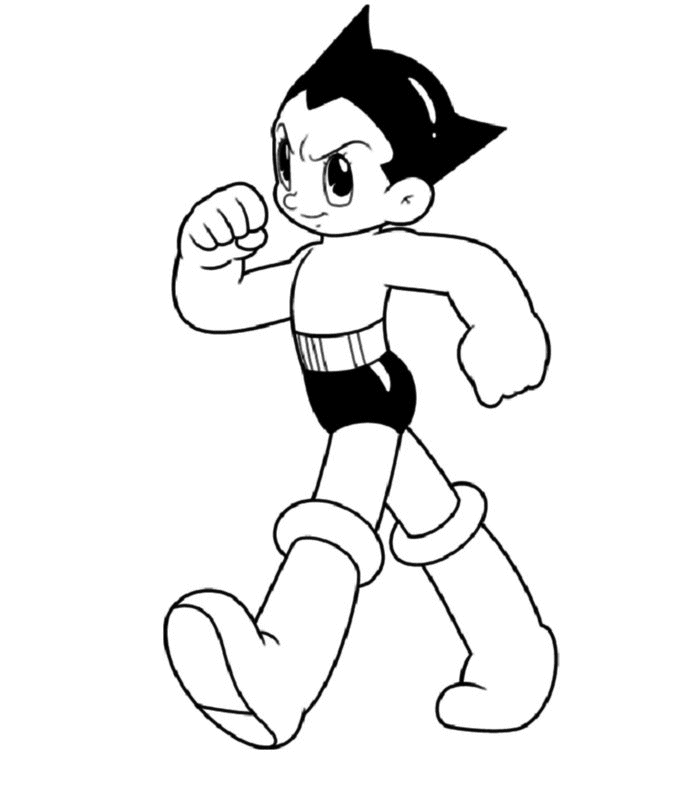 Astro boy ausmalbilder