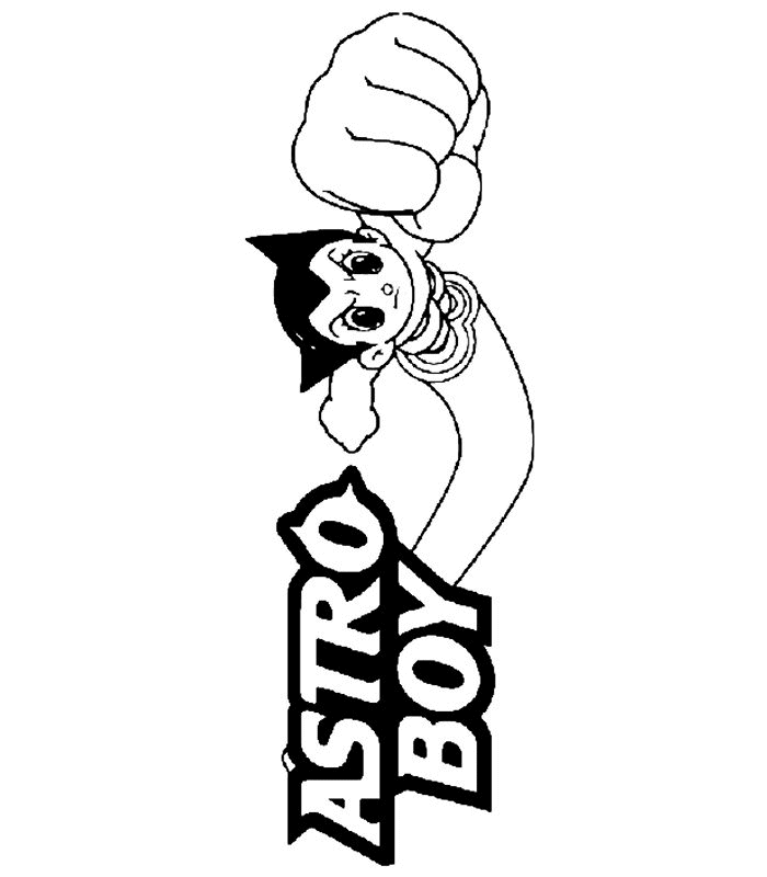 Astro boy ausmalbilder