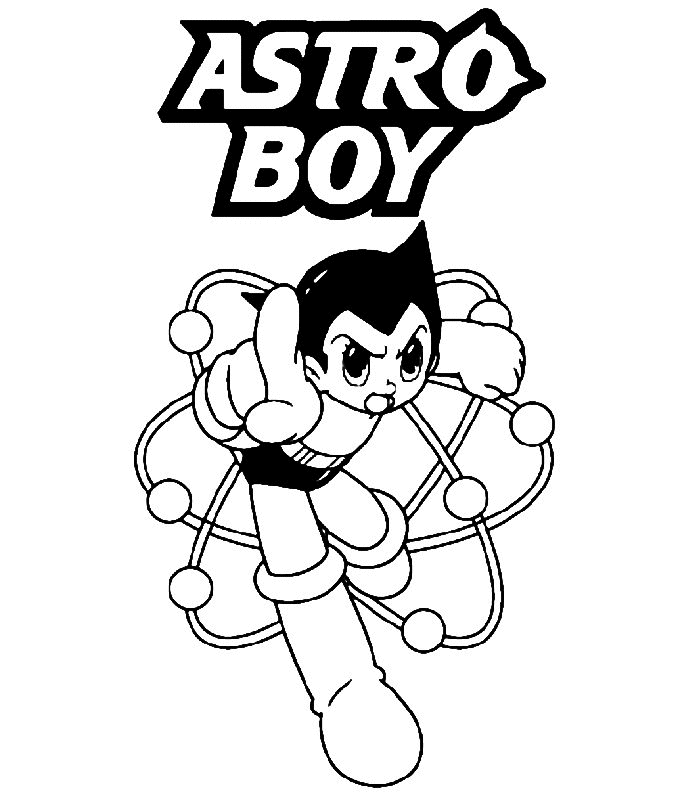 Astro boy ausmalbilder