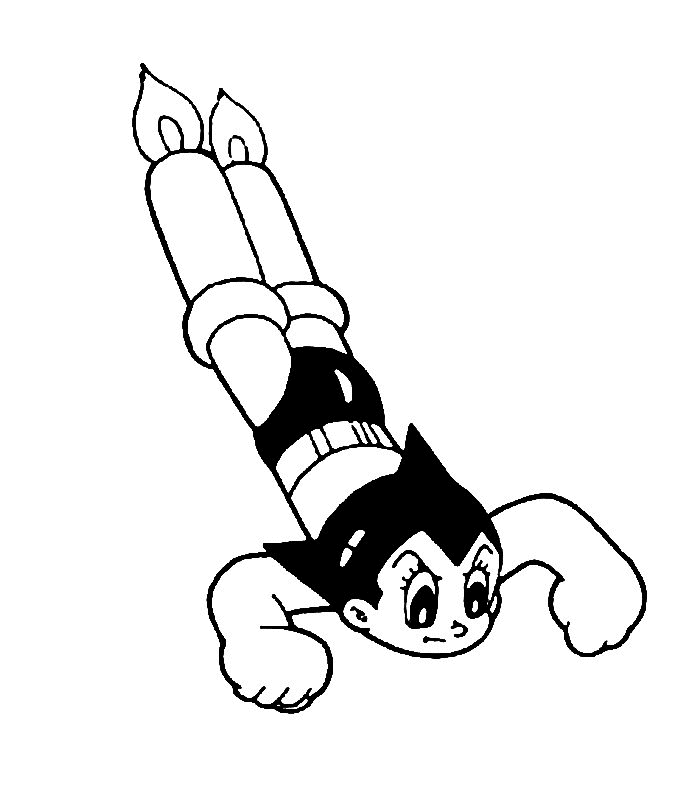 Astro boy ausmalbilder