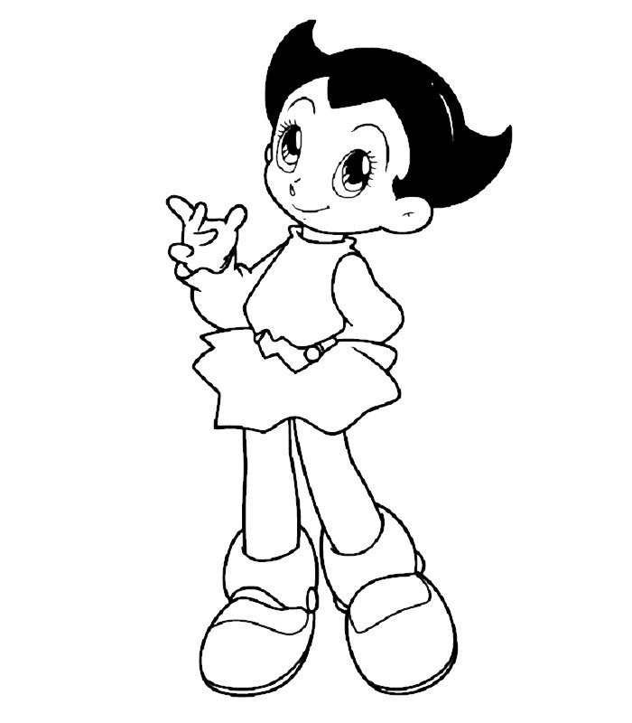 Astro boy ausmalbilder