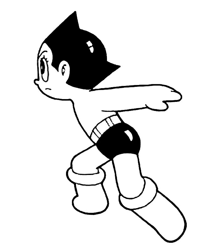 Astro boy ausmalbilder