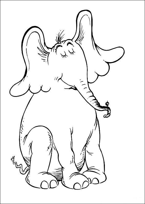 Horton ausmalbilder