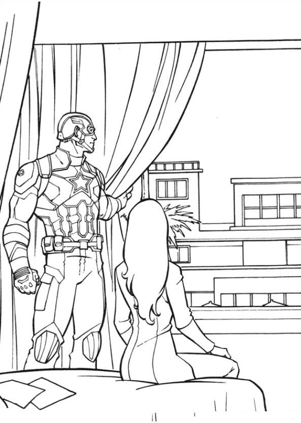 The first avenger civil war ausmalbilder