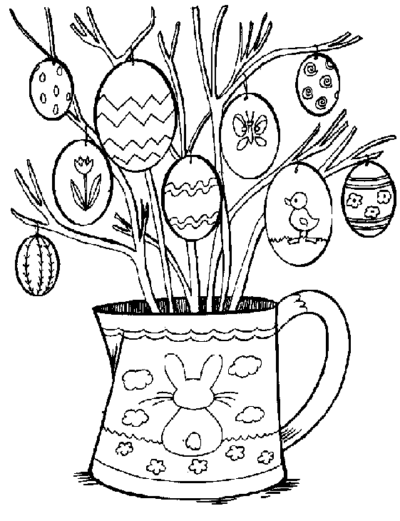 Ostern ausmalbilder