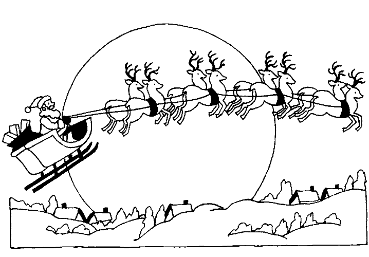 Weihnachten ausmalbilder