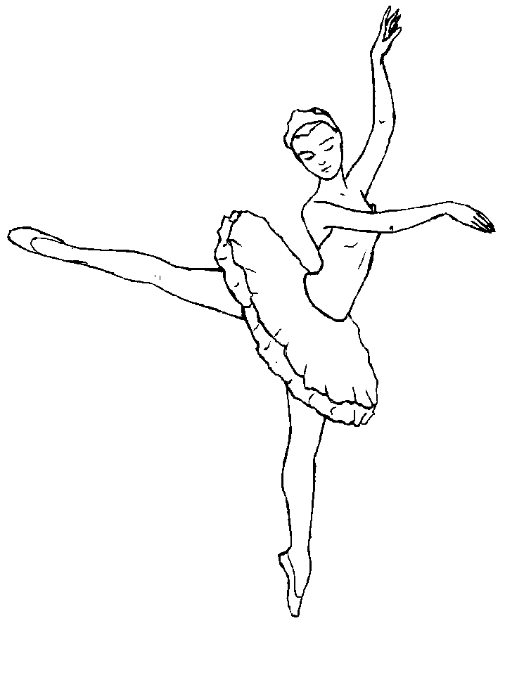 Ballett ausmalbilder