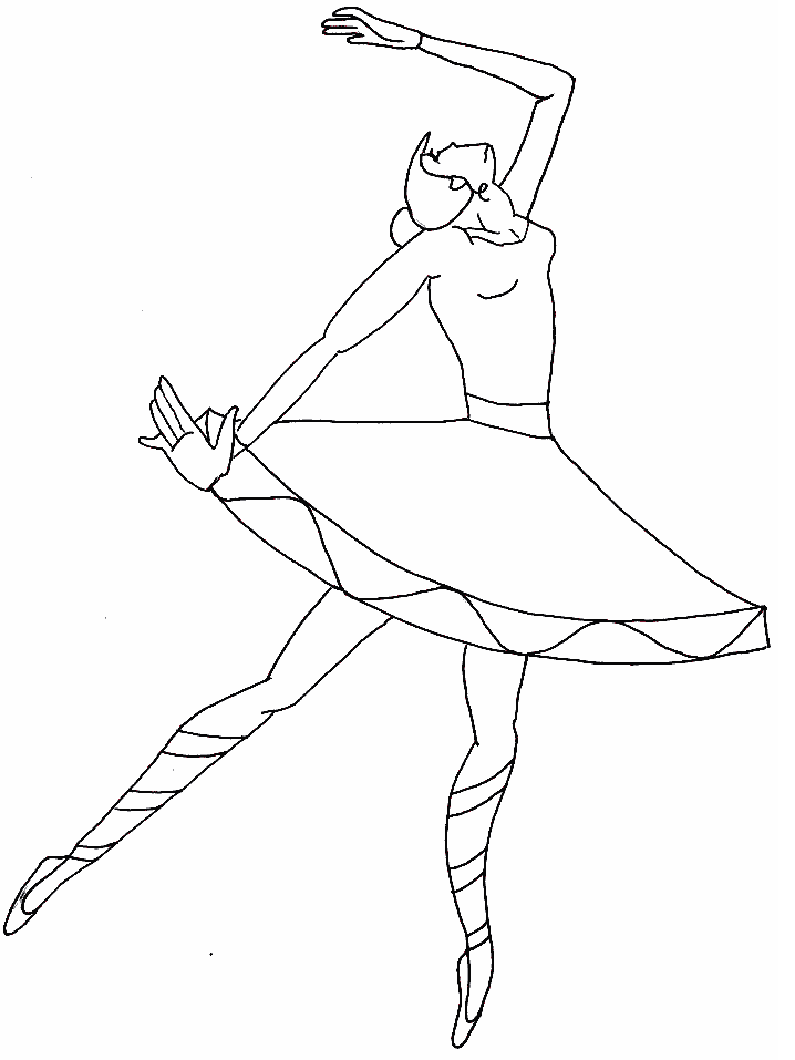 Ballett ausmalbilder