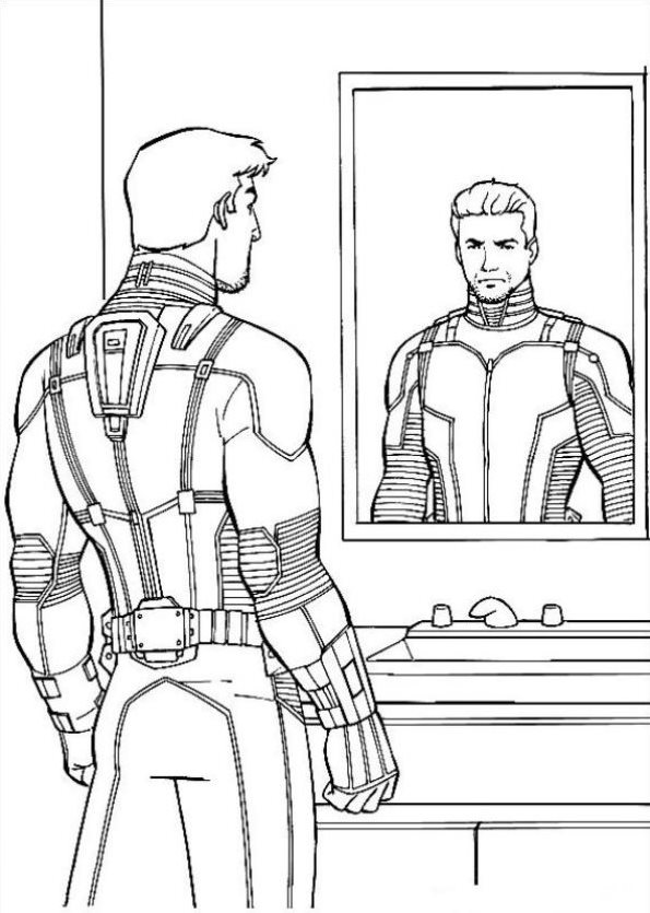 Ant man ausmalbilder