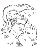 Aquaman ausmalbilder
