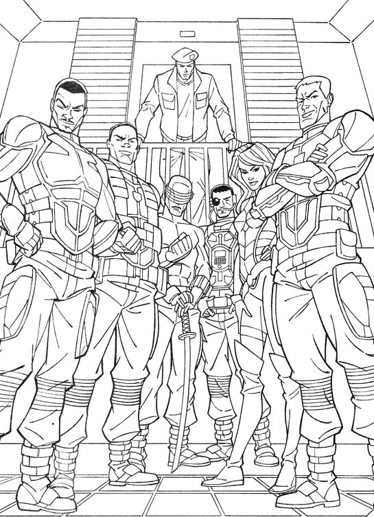 G i joe ausmalbilder