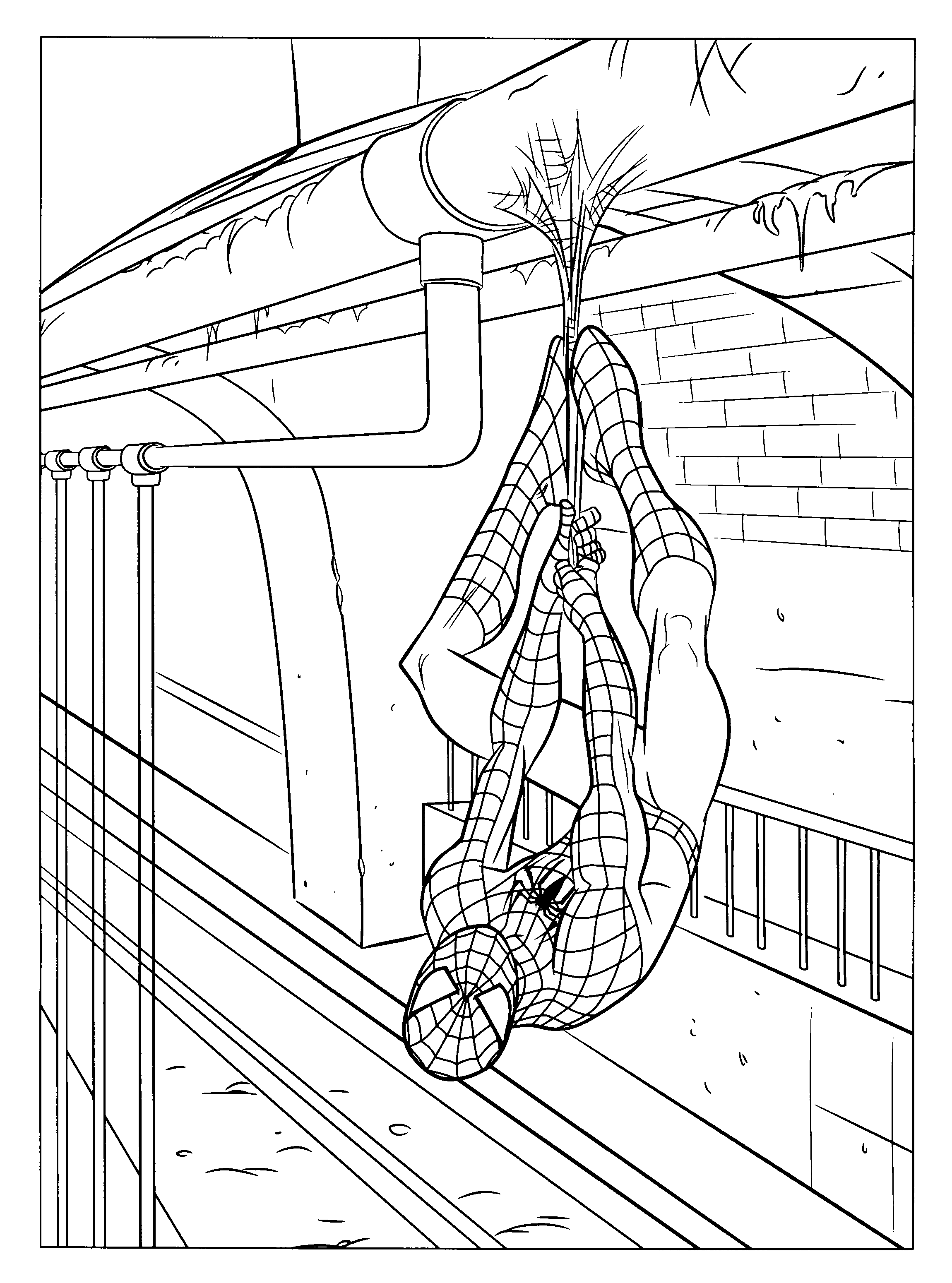 Spiderman 3 ausmalbilder