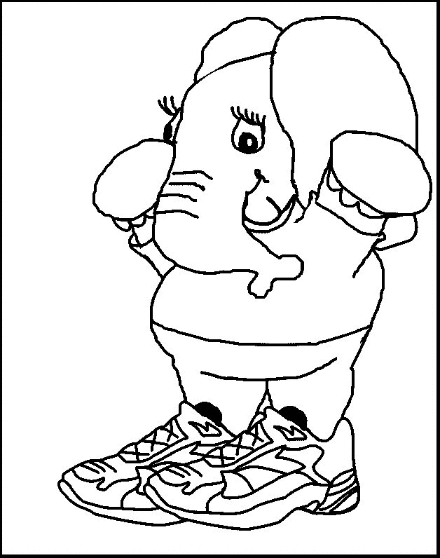 Elefanten ausmalbilder