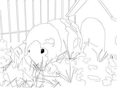 Hamster ausmalbilder