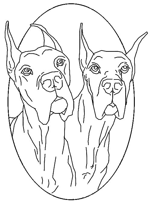 Hunde ausmalbilder