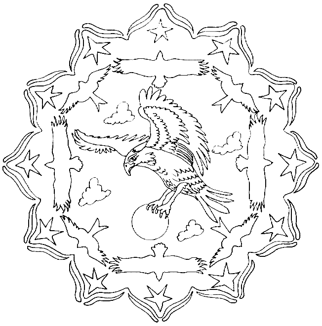 Mandala ausmalbilder