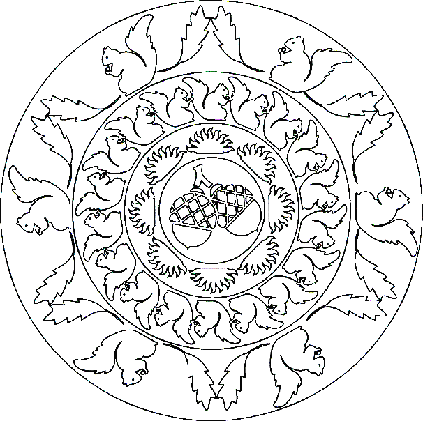 Mandala ausmalbilder