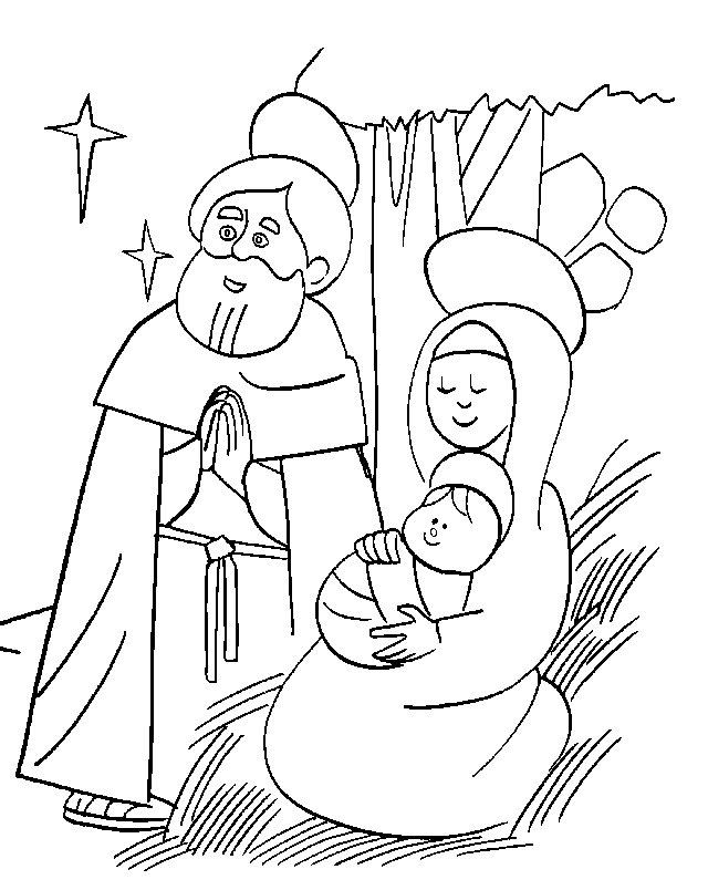 Weihnachten bibel ausmalbilder