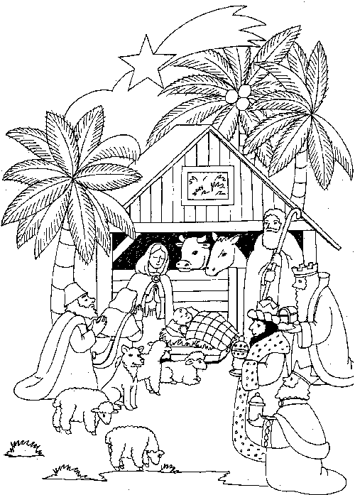Weihnachten bibel ausmalbilder