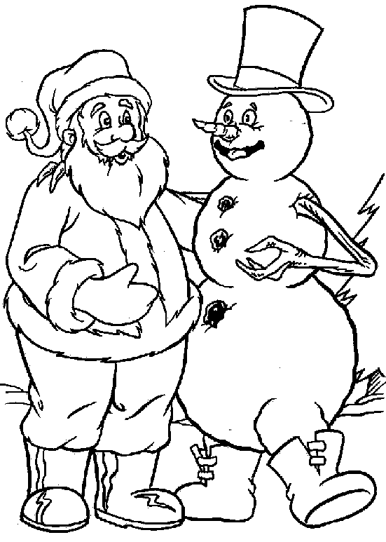 Weihnachten schneemann