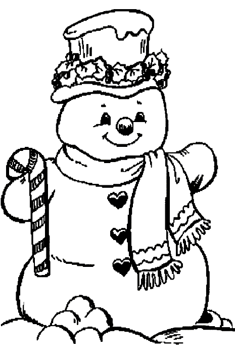 Weihnachten schneemann