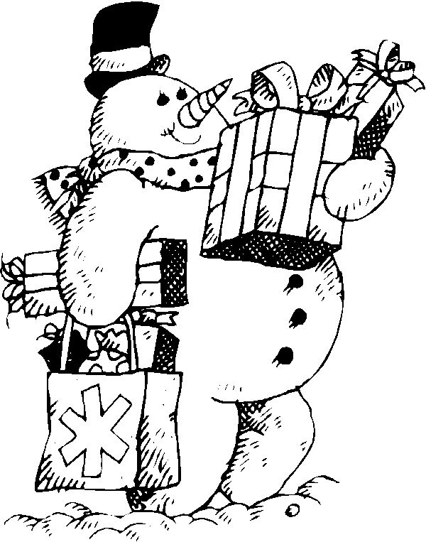 Weihnachten schneemann