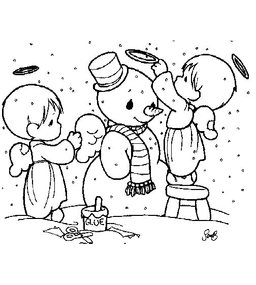 Weihnachten schneemann